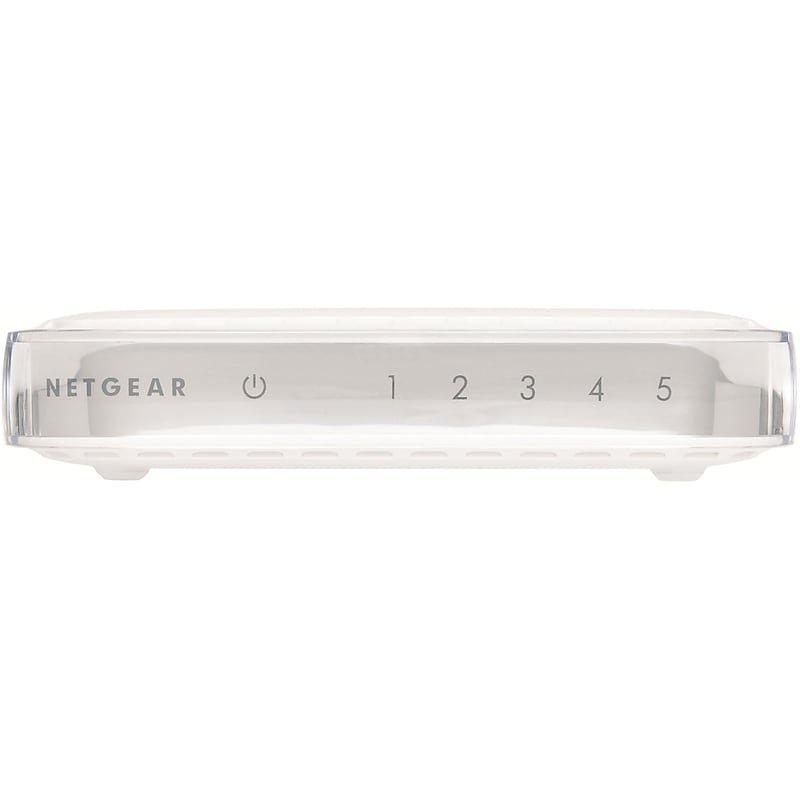 Netgear SOHO 5-Port Gigabit Ethernet Unmanaged Switch, White (GS605NA) image 1