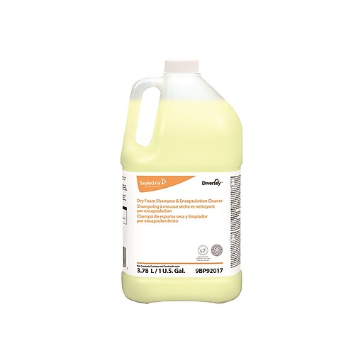 Diversey Dry Foam Shampoo & Encapsulation Cleaner, 128 fl. oz. 4/Carton