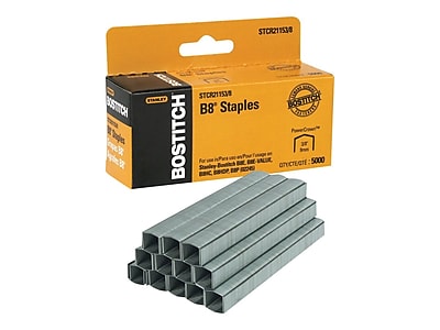 40000 staples B8 Premium Staples 5000 Count Box 8 boxes NIB 