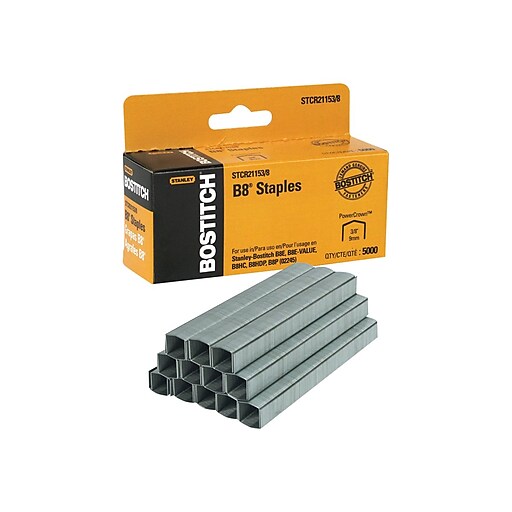 Amazon.com : Bostitch B8 PowerCrown Premium Staples, 0.25
