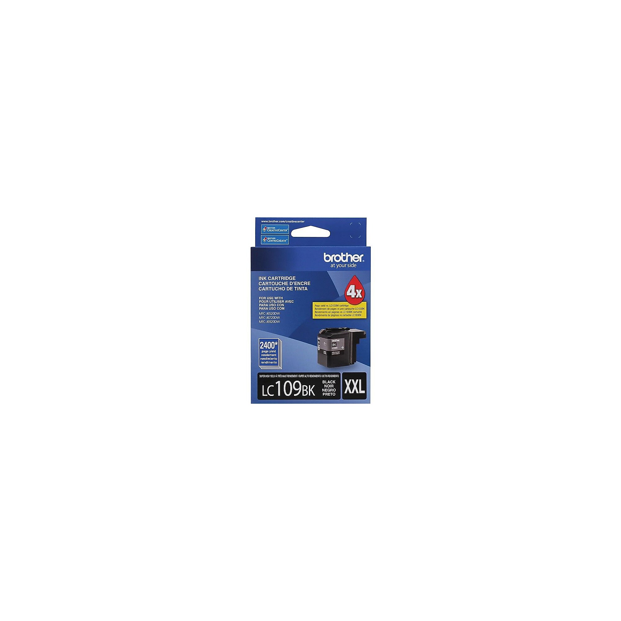 Brother LC109BK Black Extra High Yield Ink Cartridge Sansujyuku sansujyuku.com