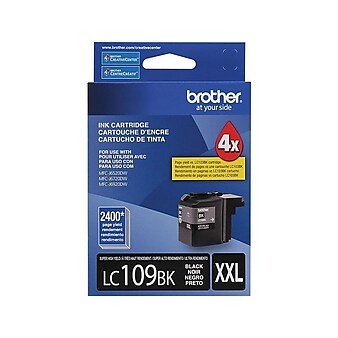 Brother LC109BK Black Extra High Yield Ink Cartridge