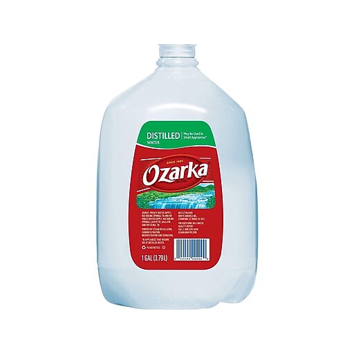 Shop Staples for Ozarka® Distilled Water, 1gallon Plastic Jug, 6/Case