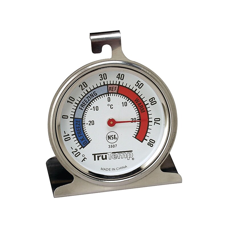 Taylor TruTemp Stainless Steel Thermometer, Silver (3507) image 1