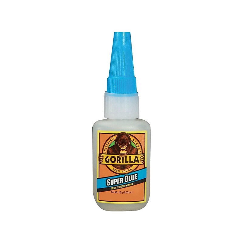 Gorilla Super Glue, 0.53 oz., 4/Pack (ADHGG11) image 1