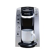 Keurig® K130 In-Room Brewing System Single Serve Coffee Maker, Black/Silver (21300)