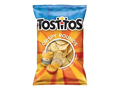 (8-10-2024) Tortilla Chips Crispy Rounds 3 oz Bag  28/Carton