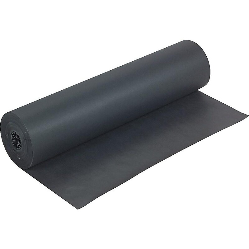 ArtKraft Duo-Finish Paper Roll, 36"W x 1000'L, Black (0067301) image 1