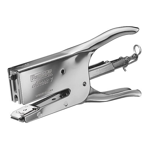Rapid clearance staple gun