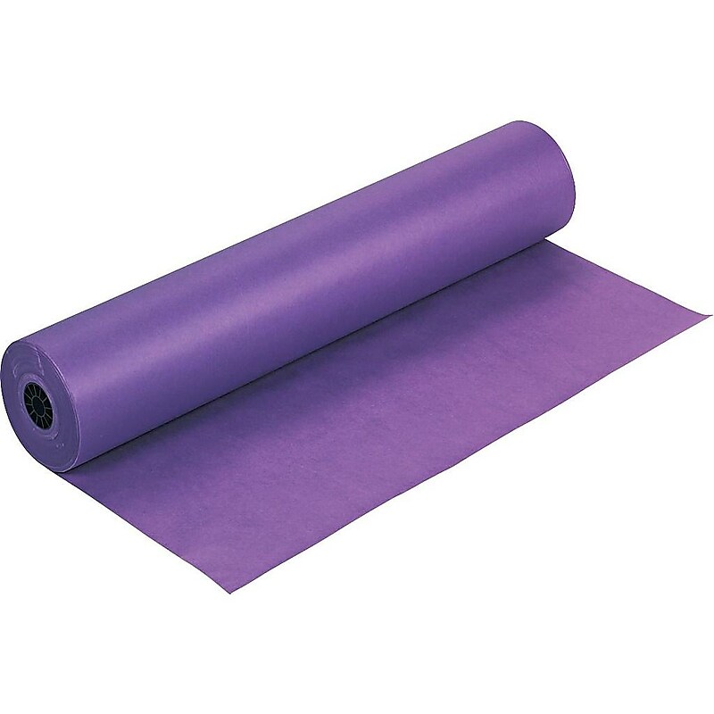 Rainbow Duo-Finish Paper Roll, 36" x 1000', Purple (0063330) image 1