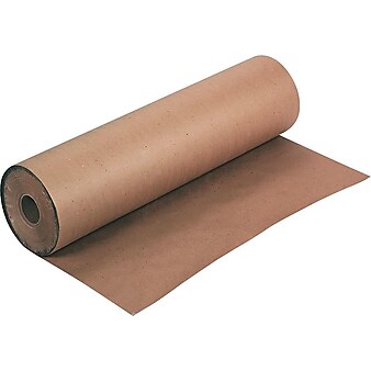 Pacon Paper Roll, 36"W x 1000'L, Natural Kraft (5836)