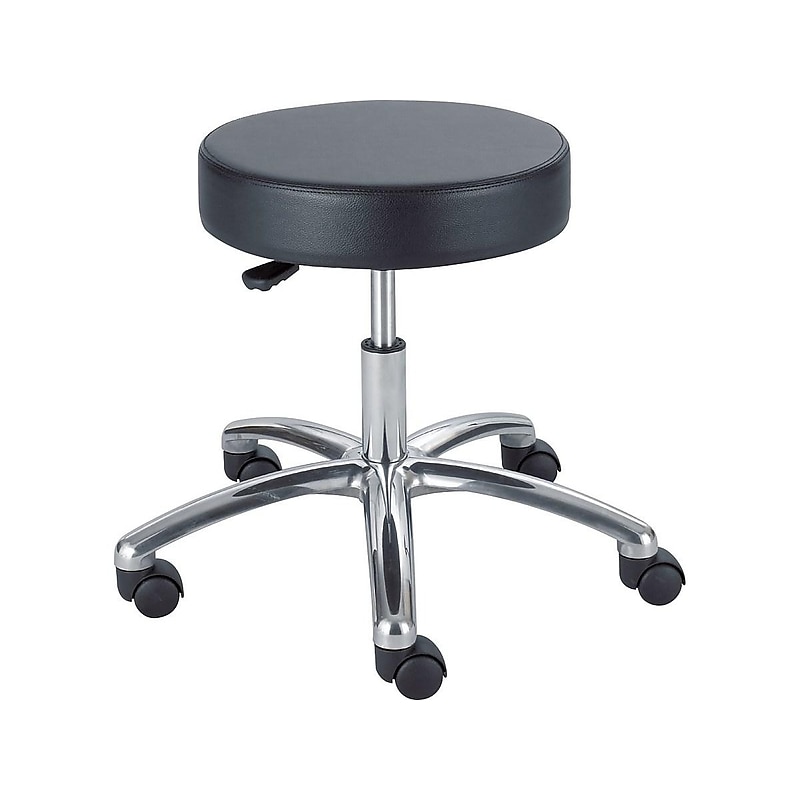 Safco 22" Lab Stool, Black (3431BL) image 1