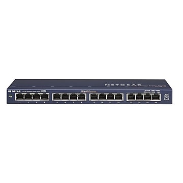NETGEAR 16-Port PoE/PoE+ Gigabit Ethernet Unmanaged Switch