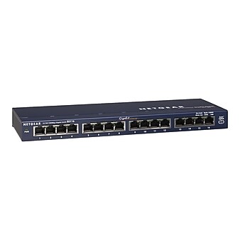 NETGEAR 16-Port Gigabit Ethernet Unmanaged Switch, Desktop (GS116NA)