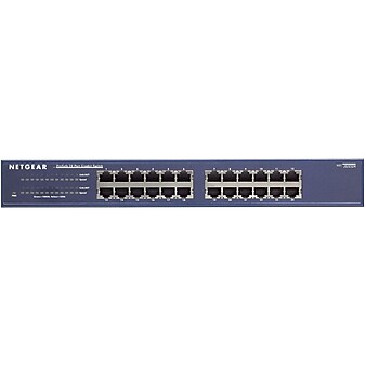 NETGEAR 24-Port Gigabit Ethernet Unmanaged Switch, Plug-and-Play (JGS524NA)