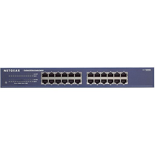 Netgear ProSAFE 24Port Gigabit Unmanaged Switch, 10/100/1000
