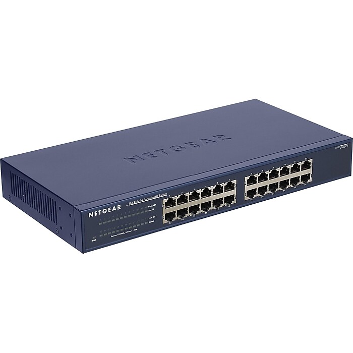 Netgear ProSAFE 24-Port Gigabit Ethernet Unmanaged Switch, 10/100