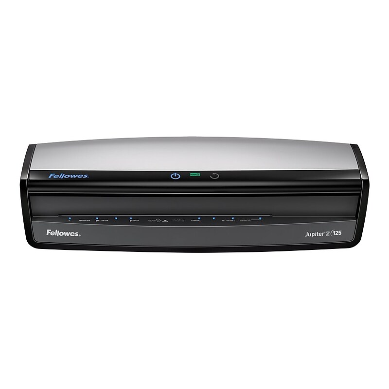 Fellowes Jupiter 2 125 Thermal & Cold Laminator, 12.5" Width, Black/Silver (5734101) image 1