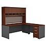 Bush Business Furniture Westfield 72W L Shaped Desk with Hutch and Mobile File Cabinet, Hansen Cherry (SRC0018HCSU)~#|#~sp46631158_sc7