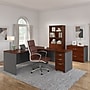 Bush Business Furniture Westfield 72W L Shaped Desk with 48W Return and Mobile File Cabinet, Hansen Cherry (SRC001HCSU)~#|#~sp46631164_sc7