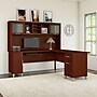 Bush Furniture Somerset 72"W L Shaped Desk with Hutch, Hansen Cherry (SET001HC)~#|#~sp46631365_sc7