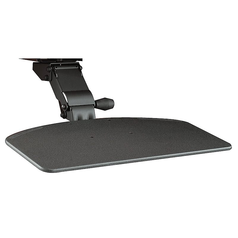 Bush Business Furniture Articulating Adjustable Keyboard Shelf, Galaxy (AC99801-03) image 1