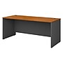 Bush Business Furniture Westfield 72"W Office Desk, Natural Cherry/Graphite Gray (WC72436)~#|#~sp46631523_sc7