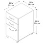 Bush Business Furniture Series C 3-Drawer Vertical File Cabinet, Locking, Letter/Legal, Hansen Cherry, 20.15" (WC24453)~#|#~sp46631714_sc7