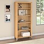 Bush Furniture Somerset 65"H 5-Shelf Bookcase with Adjustable Shelves, Maple Cross Laminate (WC81465)~#|#~sp46631739_sc7