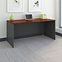 Bush Business Furniture Westfield 66W x 30D Office Desk, Hansen Cherry/Graphite Gray (WC24442A)~#|#~sp46632489_sc7