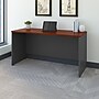 Bush Business Furniture Westfield 60"W Credenza Desk, Hansen Cherry/Graphite Gray (WC24461)~#|#~sp46632578_sc7