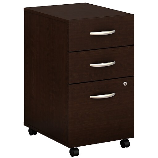 Bush Business Furniture Westfield 3-Drawer Mobile Vertical File