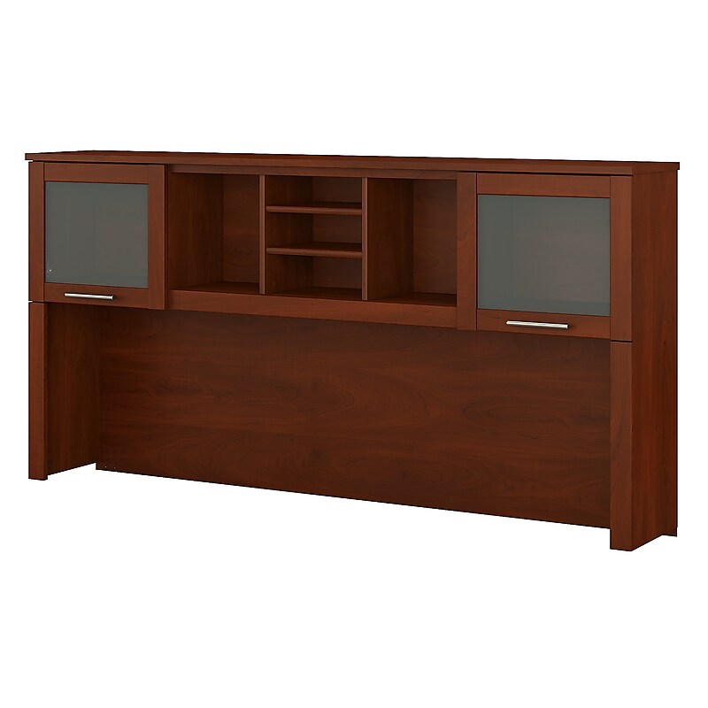 Bush Furniture Somerset 72"W Desktop Hutch, Hansen Cherry (WC81721) image 1