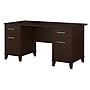 Bush Furniture Somerset 60"W Office Desk with Drawers, Mocha Cherry (WC81828K)~#|#~sp46632990_sc7