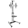 Mount-It! 2-Shelf Mobile TV Cart Height Adjustable for 32"-70" Displays (MI-875)~#|#~sp4673093_sc7