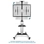 Mount-It! 2-Shelf Mobile TV Cart Height Adjustable for 32"-70" Displays (MI-875)~#|#~sp4673095_sc7