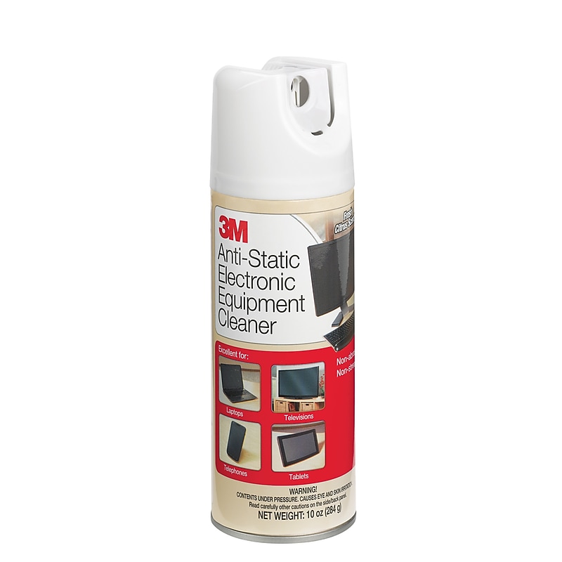 3M™ Anti-Static Electronic Equipment Cleaner, Foaming Action for Most Electronic Equipment Surfaces, 10 oz. Aerosol Can (CL600) image 1