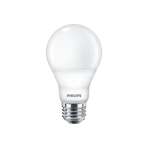 Philips 9.5 Watts Warm White LED Bulbs, 6/Carton (479444) Staples
