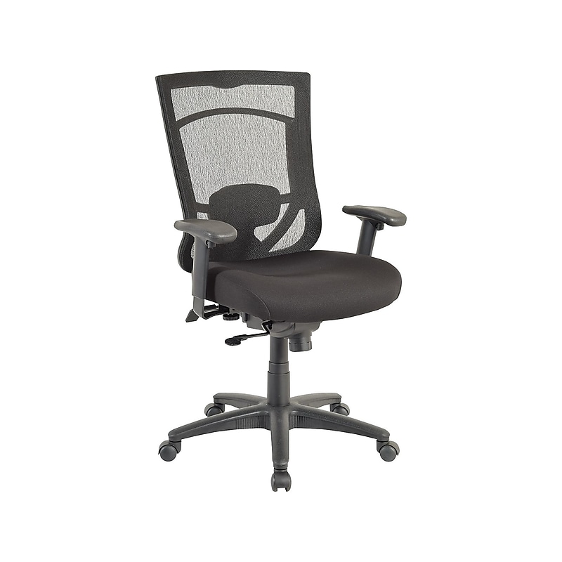 Tempur-Pedic TP7000 Mesh Back Fabric Task Chair, Black (TP7000-RAV/COAL) image 1