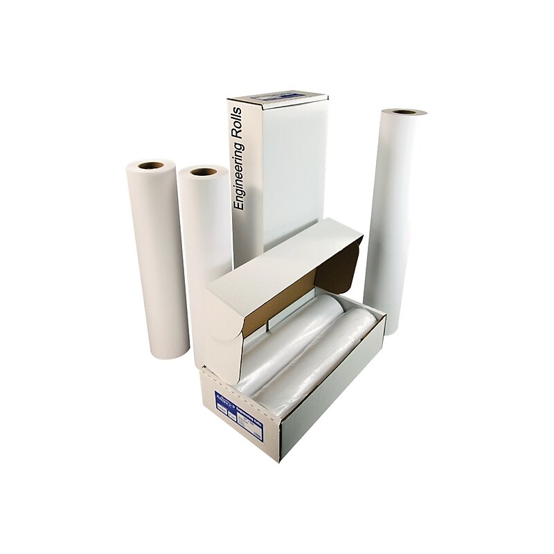 Alliance Wide Format Engineering Paper, 36" x 500', 2/Carton (36510) image 1