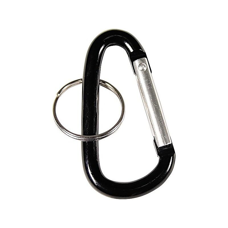 Advantus 1-Key Holders, Black, 10/Pack (75555) image 1
