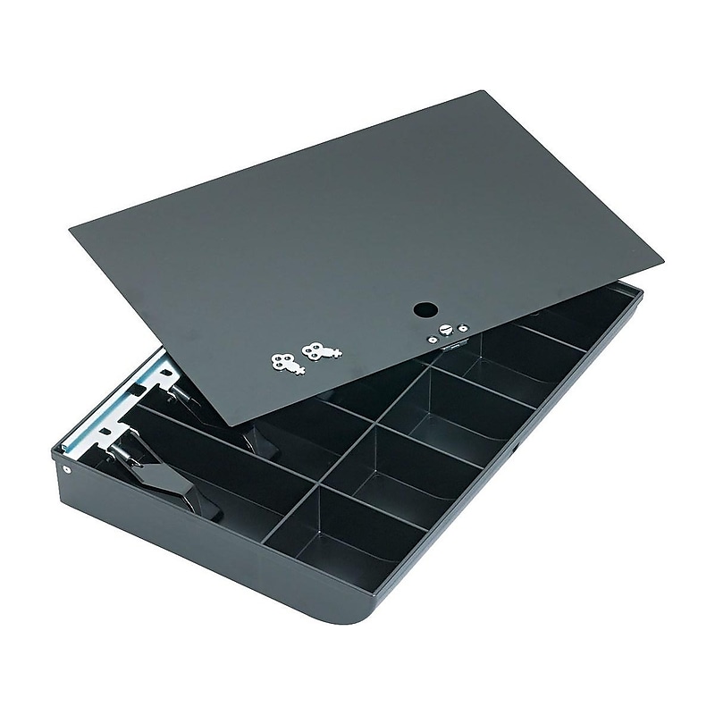 MMF Duralite Tray, 10 Compartments, Black (2252862C04) image 1