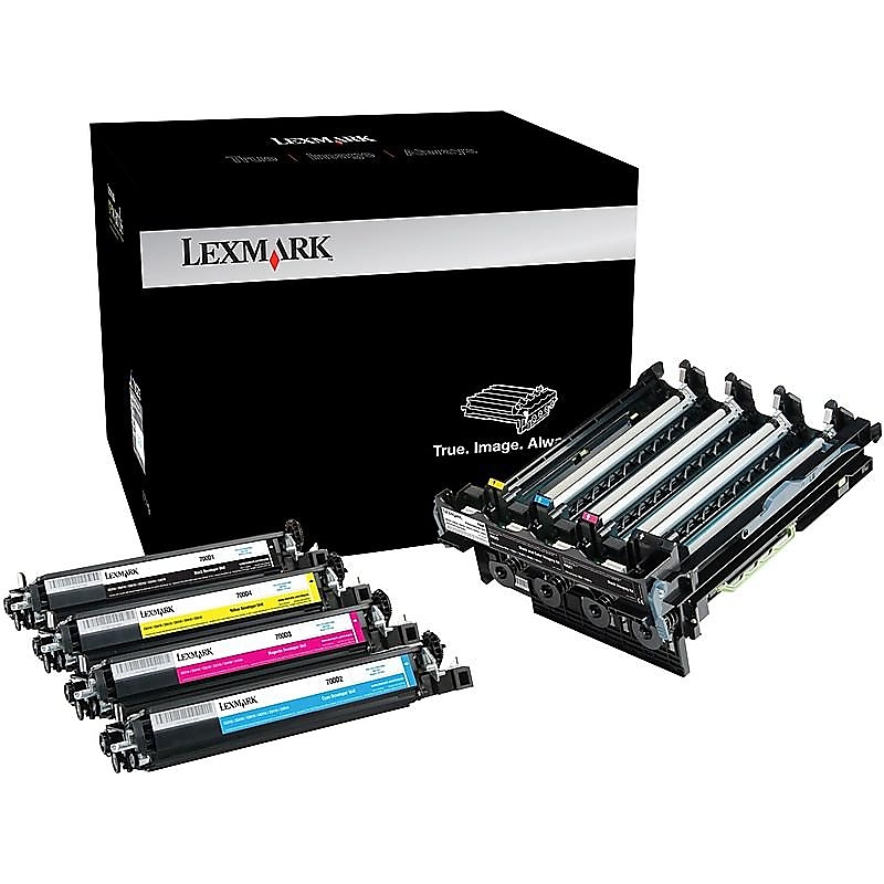 Lexmark Printer Black and Color Imaging Kit (70C0Z50) image 1