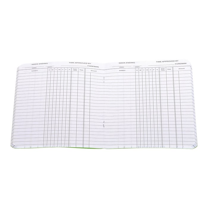 Wilson Jones Foreman's Time Book, 4.25