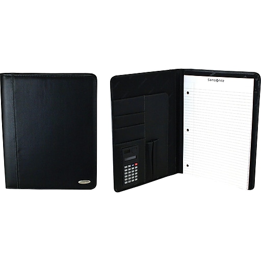 Samsonite Business Vinyl Padfolio, Black (7201) | Staples Samsonite Business Vinyl Padfolio, Black (7201) | Staples