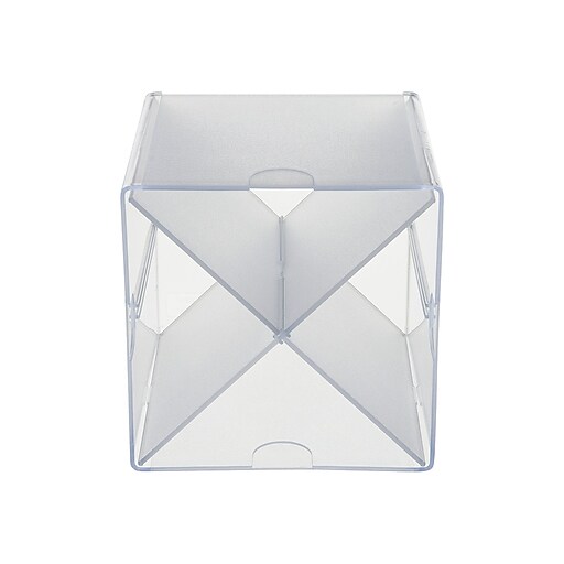 Desk And Craft Organizer Deflecto Stackable Cube Organizer 350101