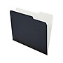 Pendaflex Earthwise Recycled File Folder, 1/3-Cut Tab, Assorted, Letter Size, Black/White, 50/Pack (16101EE)~#|#~sp46777875_sc7