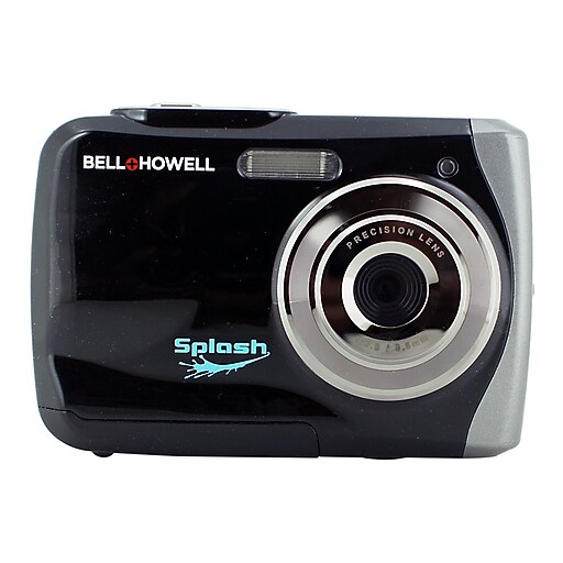 Bell & Howell WP7 Splash 12 MP Waterproof Digital Camera, Black at Staples