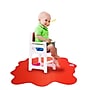 Floortex Colortex Sploshmat Multi-Purpose High Chair/Play Mat for Carpets, 40" x 40", Red (FC114040PRV)~#|#~sp4682511_sc7