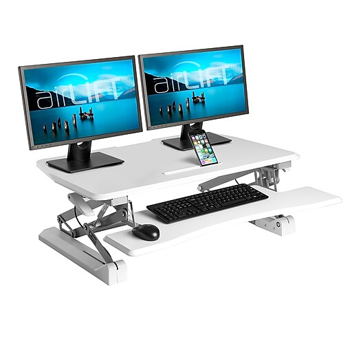 Shop Staples For Seville Classics Airlift Pneumatic Sit To Stand